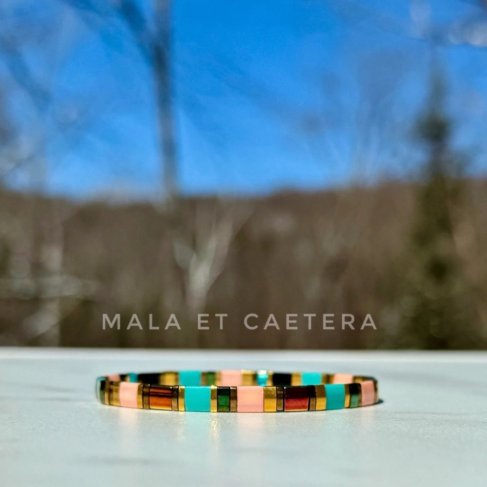 Japanese Miyuki Tila Bracelet